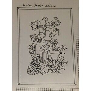 Eva Rosenstand Clara Waever Counted Cross Stitch Kit Red Wine Vintage